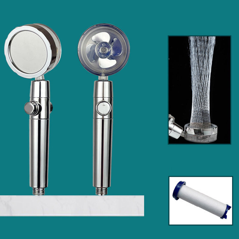 BowLift | Modern Round Handheld Showerhead Rain Spray Head made of Plastic