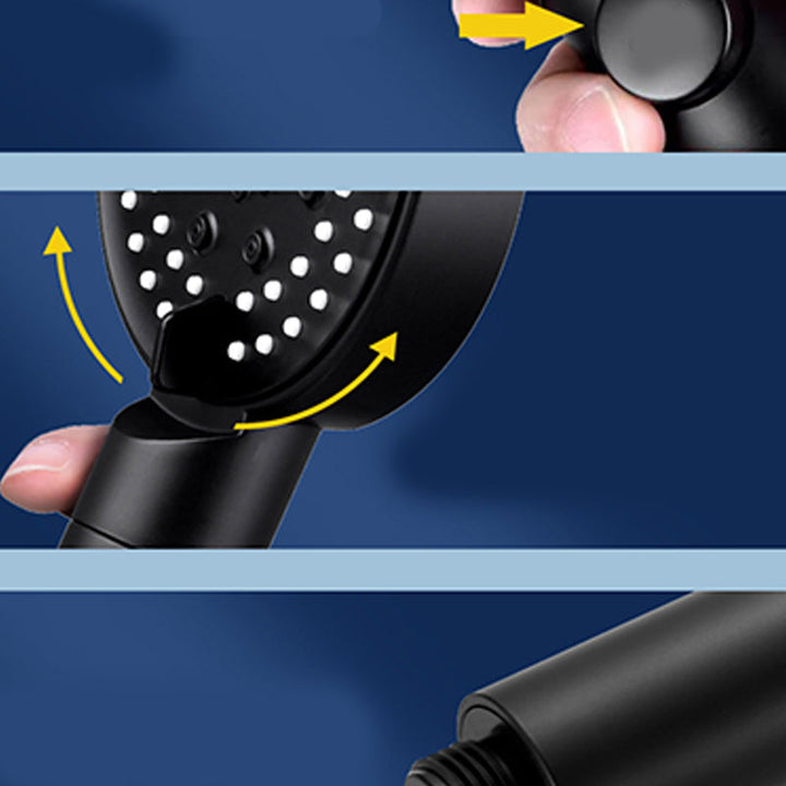 BowLift | Metal Shower Head Combo Modern Adjustable Spray Pattern Hand Shower