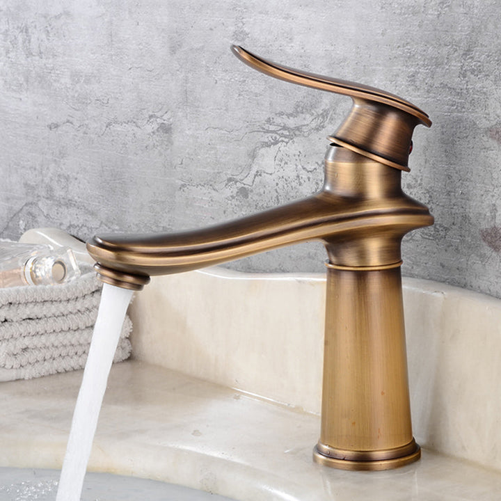 BowLift | Nationwide Distributed Bathroom Faucet Vintage Lever Sink Faucet