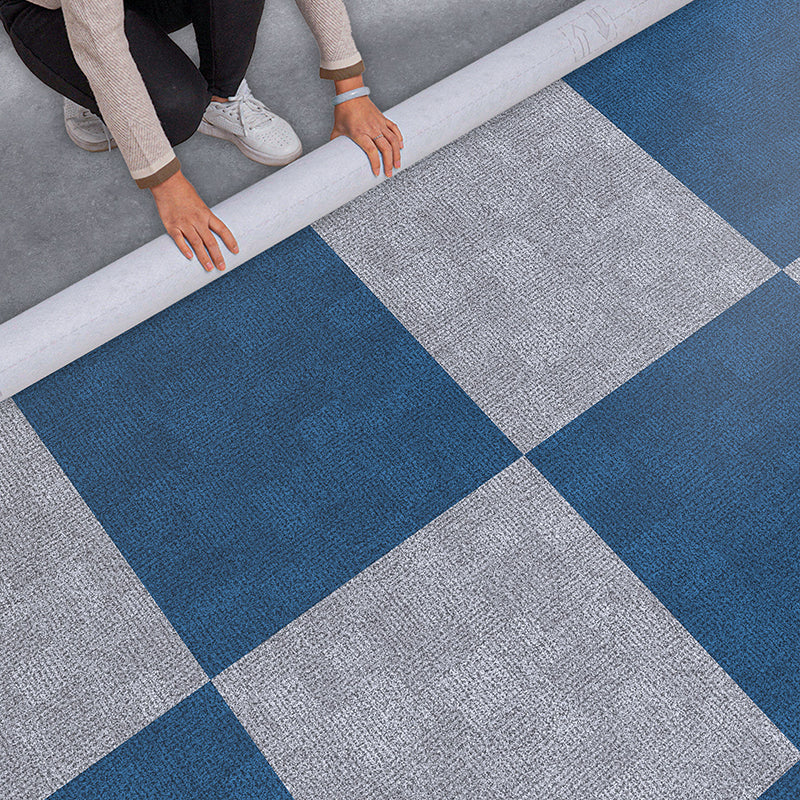 BowLift | Rectangular Plastic Floor Water-Resistant Fabric Look Floor Tiles