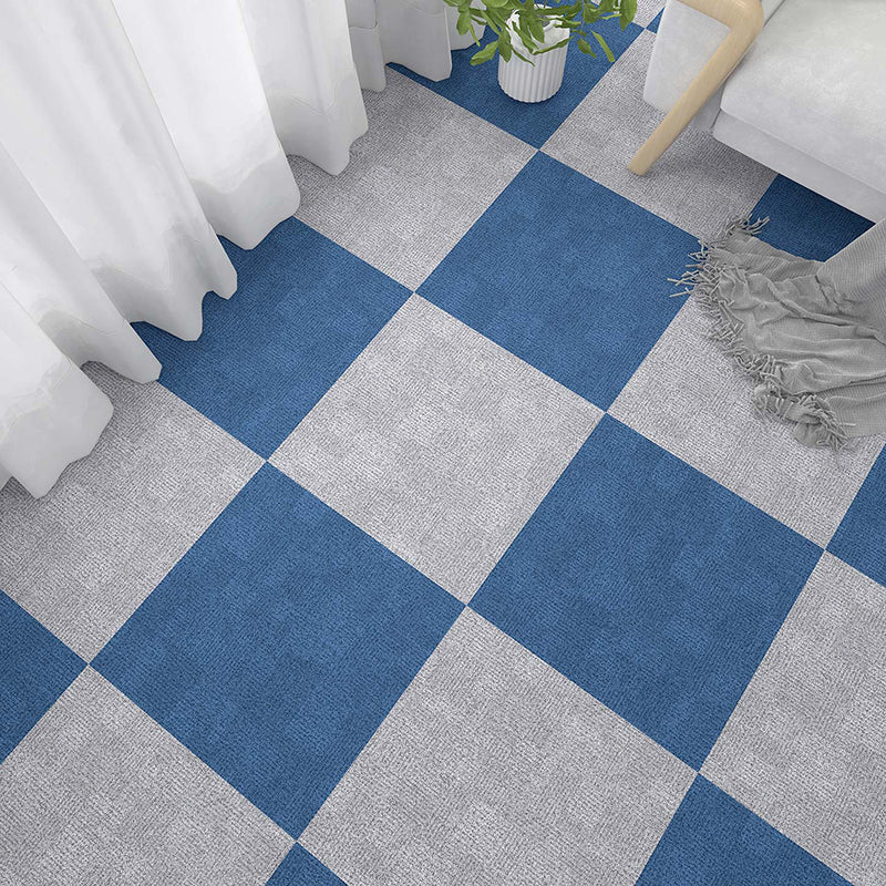 BowLift | Rectangular Plastic Floor Water-Resistant Fabric Look Floor Tiles