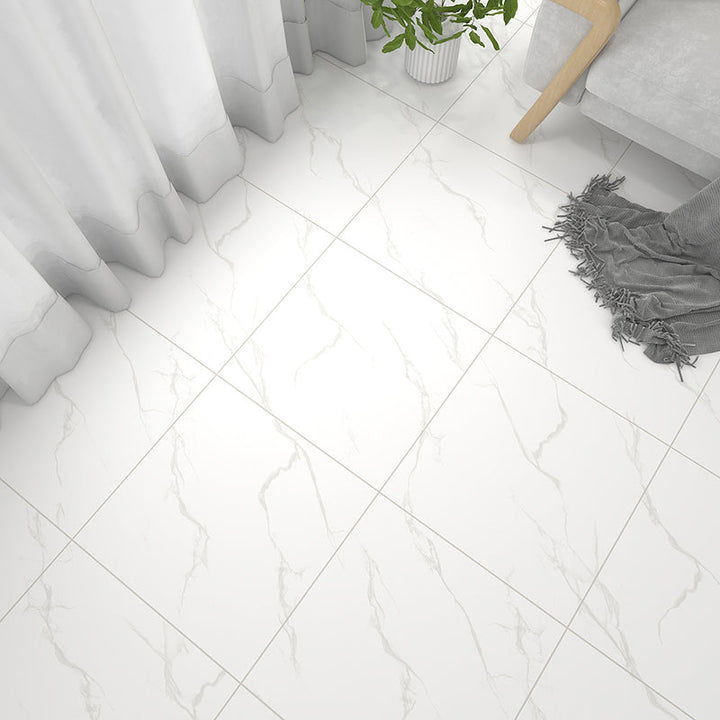 BowLift | Rectangular Plastic Floor Water-Resistant Fabric Look Floor Tiles