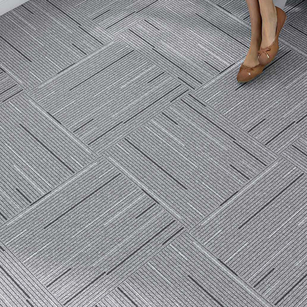 BowLift | Rectangular Plastic Floor Waterproof Fabric Look Floor Tiles