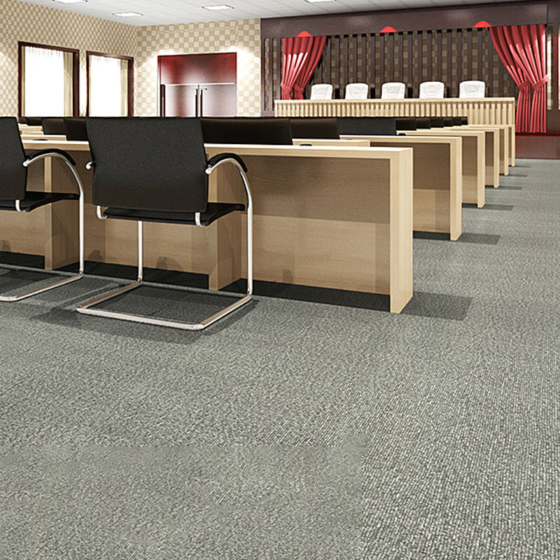 BowLift | Square Plastic Floor Water-Repellent Fabric Look Peel & Stick Floor Tiles