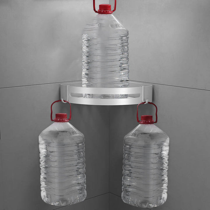 BowLift | Silver Bathroom Accessory Set Modern Anti-Rust 1/2/3 -piece Bath Shelf
