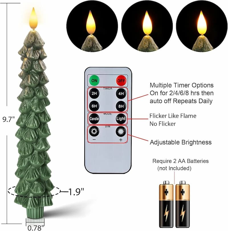 BowLift | LumoTree – Safe LED candles for a festive Christmas atmosphere