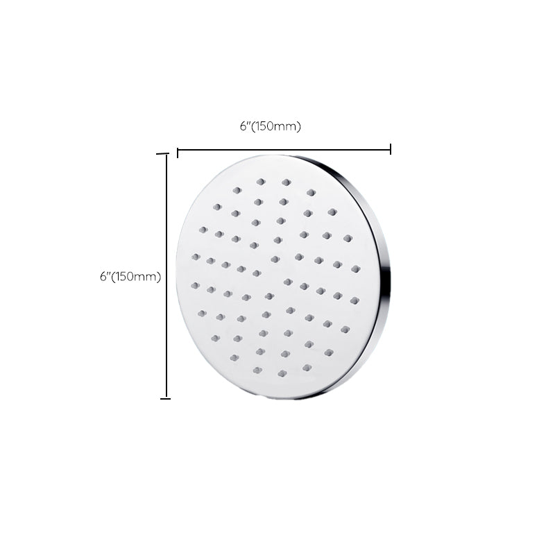 BowLift | Metal Shower Head Combo Contemporary Round Fixed Shower Head for the Bathroom