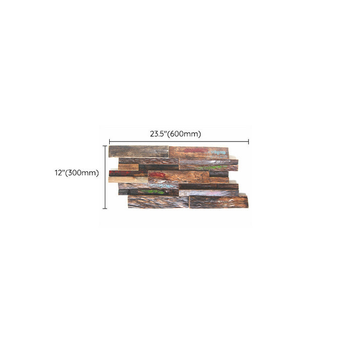 BowLift | Wall cladding wood shiplap mosaic modern interior wall cladding