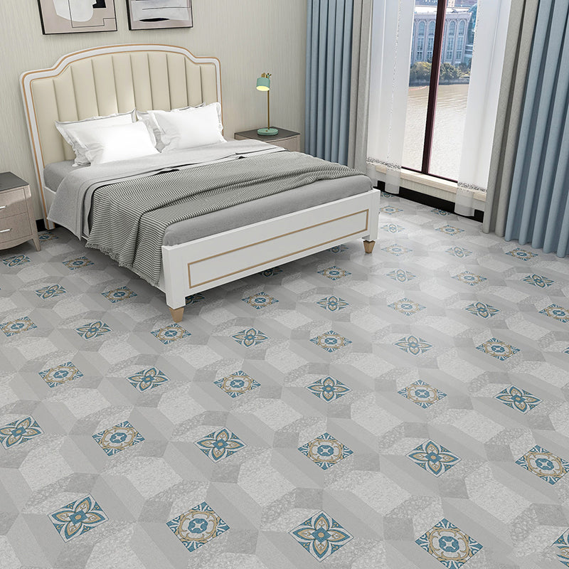 BowLift | Fabric Look Plastic Floor Water Resistant Square Edge Floor Tiles