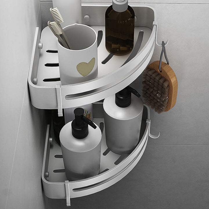 BowLift | Silver Bathroom Set Modern Rust Protection Bathroom Accessories Individual or as Set