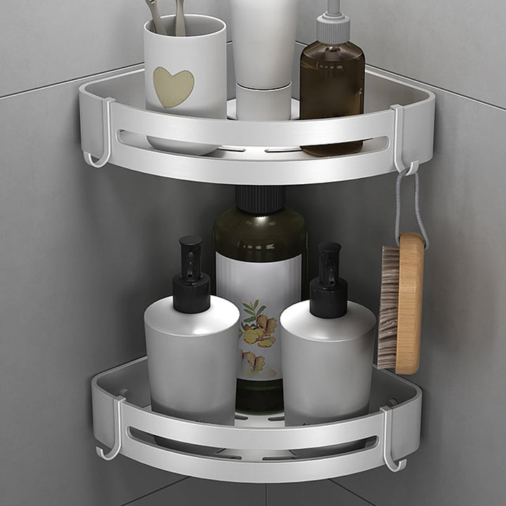BowLift | Silver Bathroom Set Modern Rust Protection Bathroom Accessories Single or as a Set