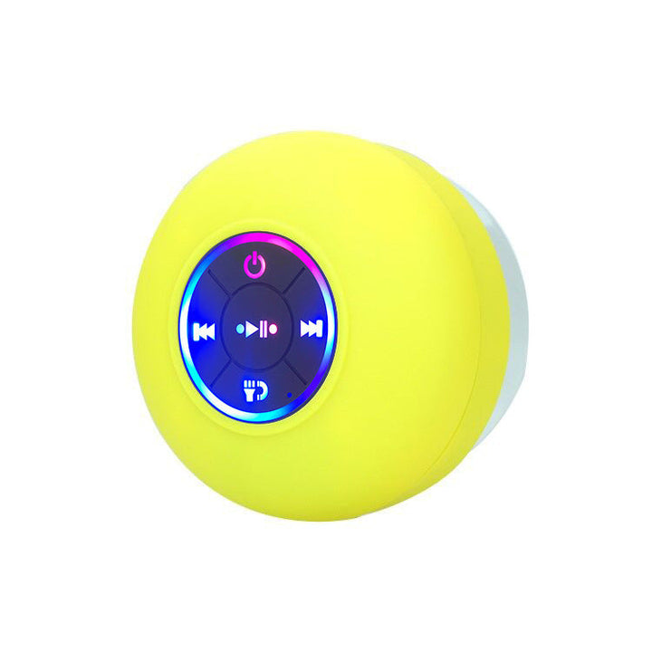 Mini Bluetooth Shower Speaker With LED Light | Bowlift