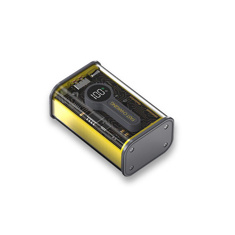 BowLift | Transparent Mecha Wind Super Capacity Power Bank (10000mah)