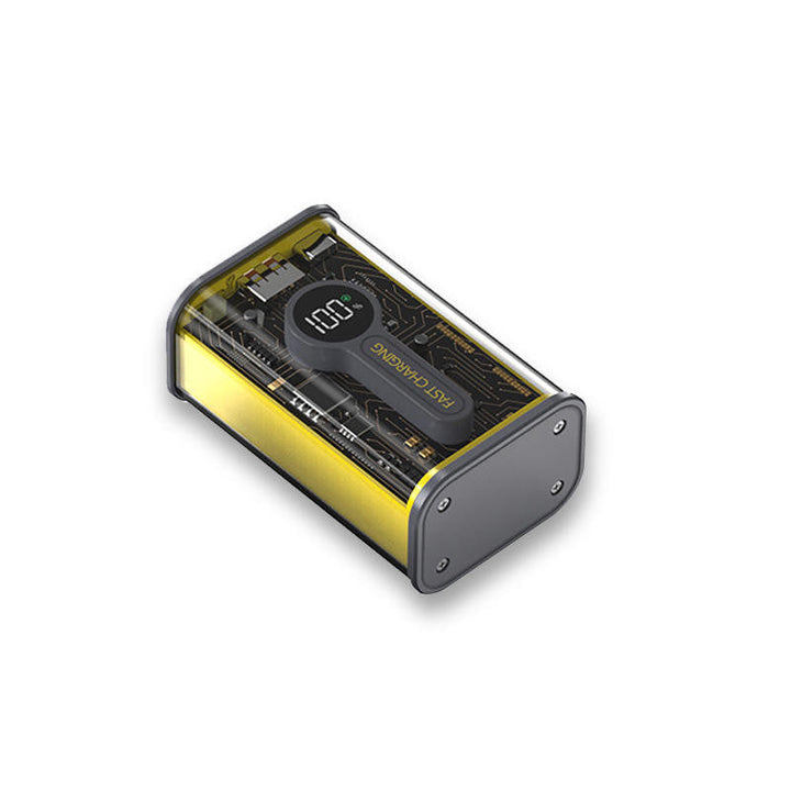 BowLift | Transparent Mecha Wind Super Capacity Power Bank (10000mah)