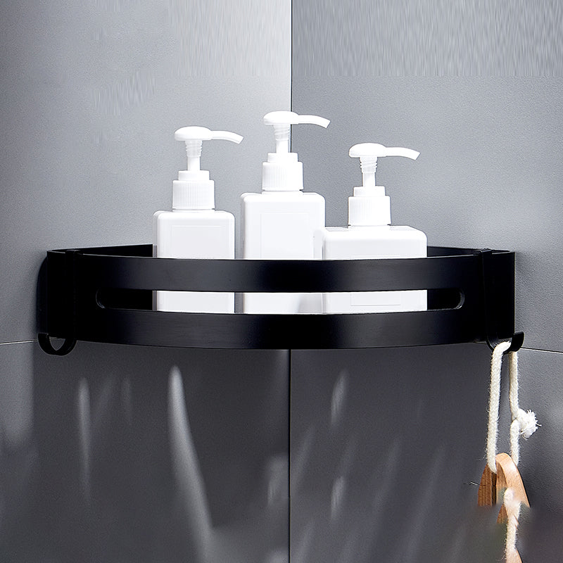 BowLift | Black Bathroom Set Modern 1/2/3 - Piece Anti-Rust Bathroom Rack