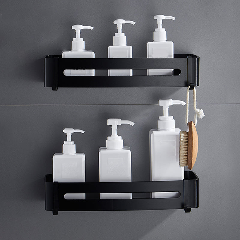BowLift | Black Bathroom Set Modern 1/2/3 - Piece Anti-Rust Bathroom Rack