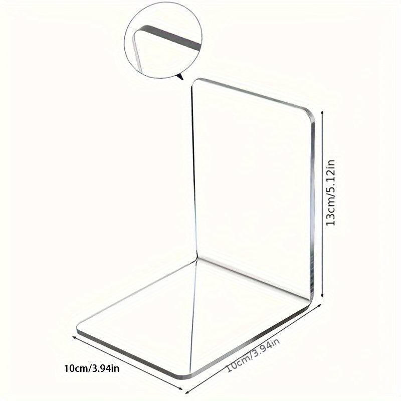ClearView - Elegant L-shaped Acrylic Bookstand Bowlift