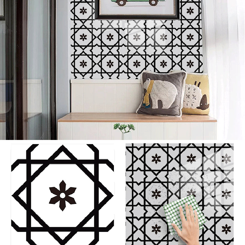 BowLift | Quadrat Peel and Stick Back Wall Tile PVC Peel and Stick Tile for the Kitchen