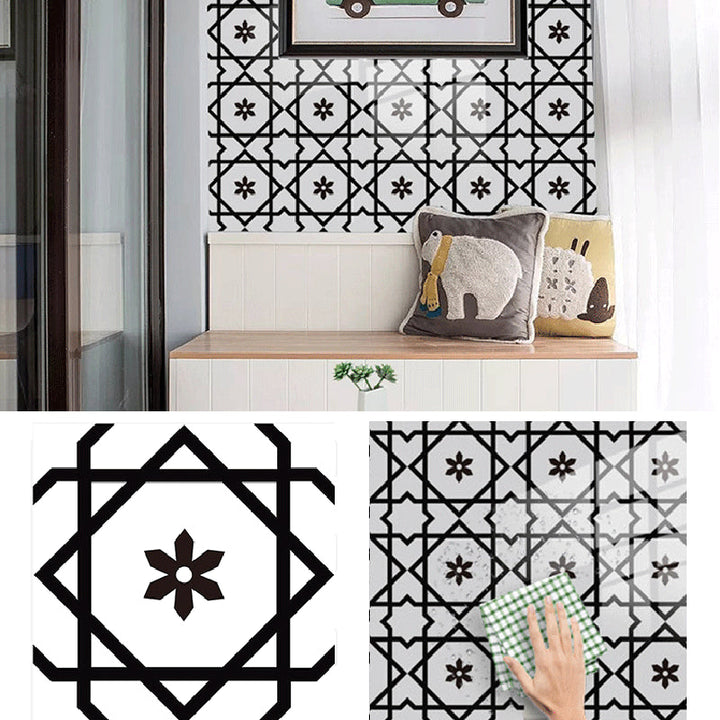 BowLift | Square Peel and Stick Back Wall Tile PVC Peel and Stick Tile for the Kitchen
