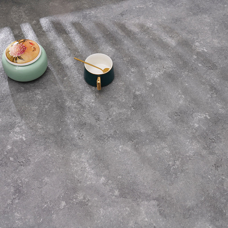 BowLift | Scratch-resistant plastic floor Rectangular fabric look square edge floor