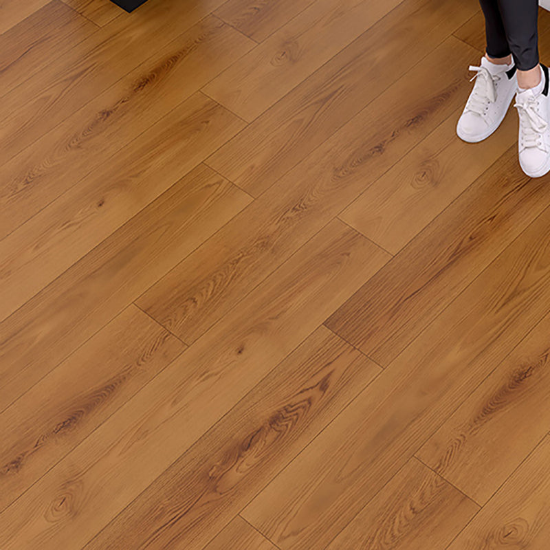 BowLift | Scratch-resistant plastic floor Rectangular fabric look square edge floor