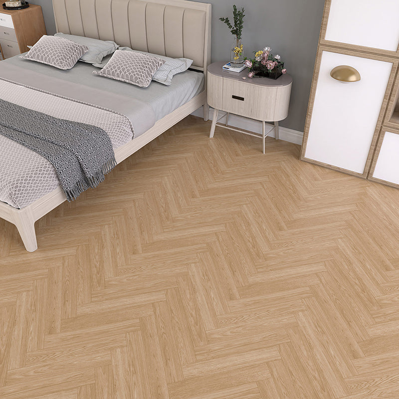 BowLift | Scratch-resistant plastic floor Rectangular fabric look square edge floor