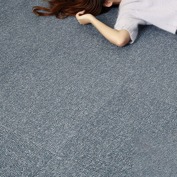 BowLift | Waterproof Plastic Floor Rectangular Fabric Look Square Edge Floor Tile