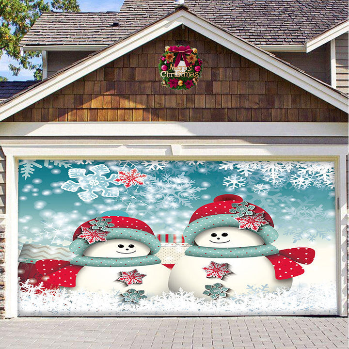 BowLift | Christmas Carsge Door Banner Ornament