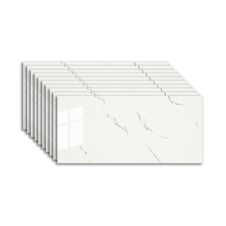 BowLift | Modern Peel & Stick Field Tile PVC Rectangular Wallpaper for Kitchen Backsplash