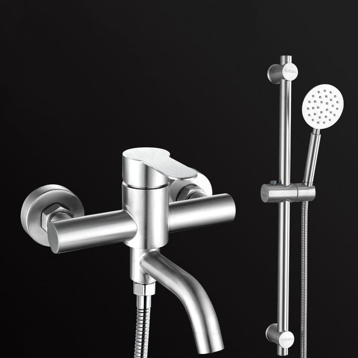 BowLift | Modern Bathtub Faucet 304 Stainless Steel Swivel Spout Wall-Mounted Bathtub Faucet Cover