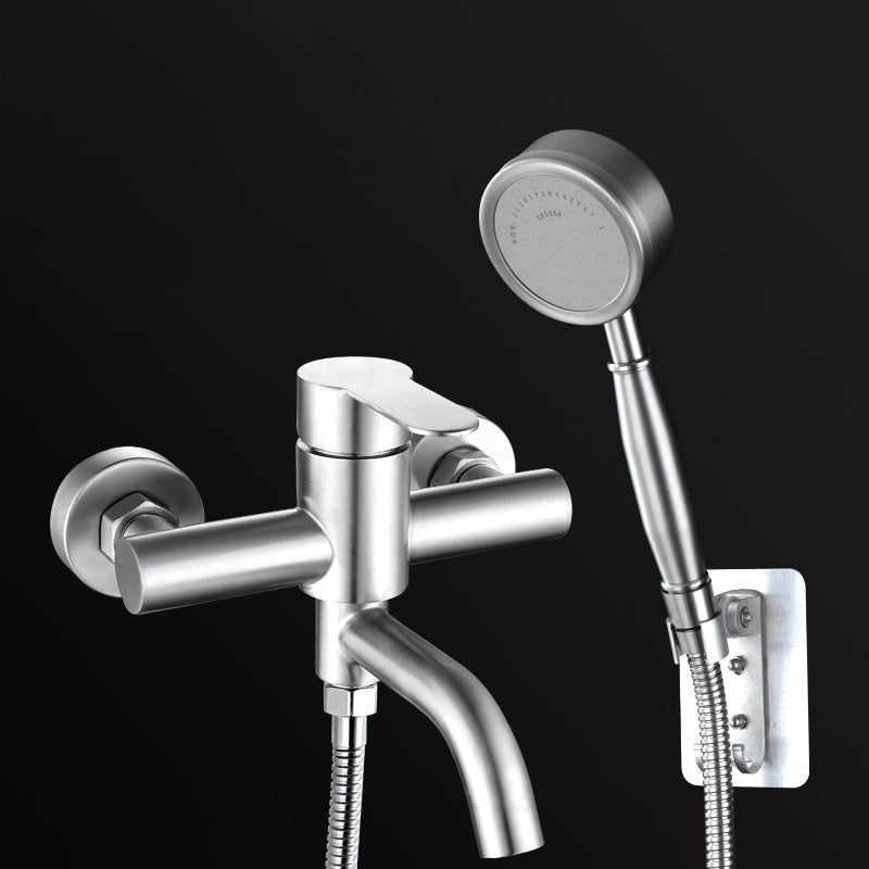 BowLift | Modern Bathtub Faucet 304 Stainless Steel Swivel Spout Wall-Mounted Bathtub Faucet Cover