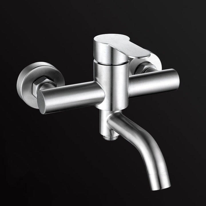 BowLift | Modern Bathtub Faucet 304 Stainless Steel Swivel Spout Wall-Mounted Bathtub Faucet Cover