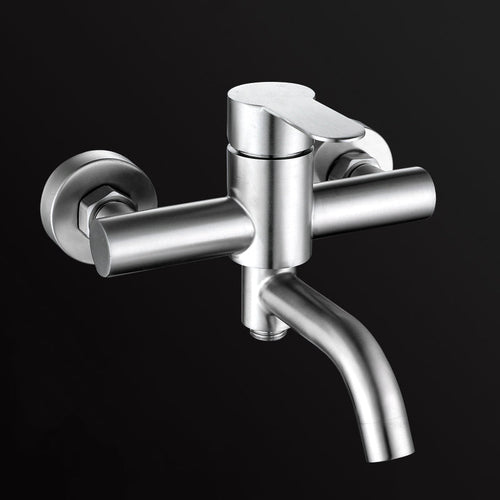 BowLift | Modern Bathtub Faucet 304 Stainless Steel Swivel Spout Wall-Mounted Bathtub Faucet Cover