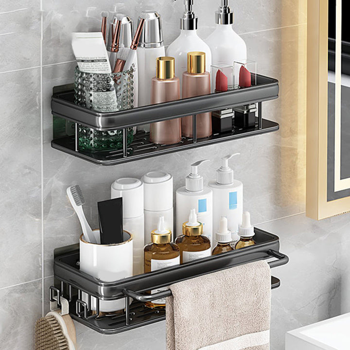 BowLift | Modern Bathroom Accessory Hardware Set 1/2/3 - Piece Bathroom Shelf