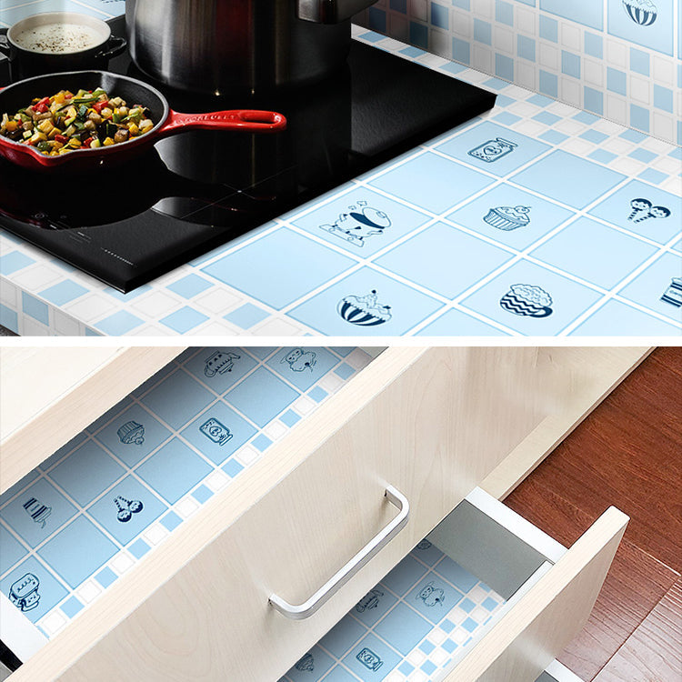 BowLift | Modern splash protection wall tile PVC self-adhesive wallpaper for kitchen backsplash