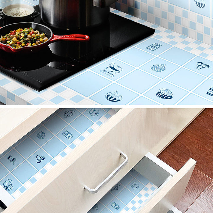 BowLift | Modern splash protection wall tile PVC self-adhesive wallpaper for kitchen backsplash