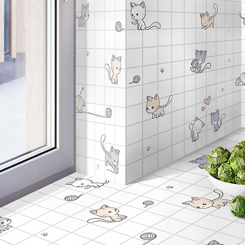 BowLift | Modern splash protection wall tile PVC self-adhesive wallpaper for kitchen backsplash