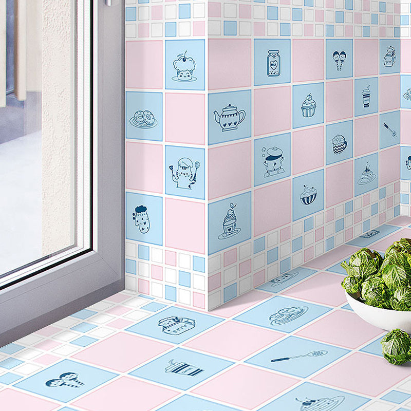 BowLift | Modern splash protection wall tile PVC self-adhesive wallpaper for kitchen backsplash