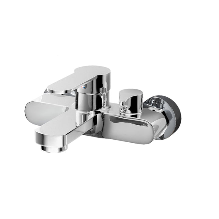 BowLift | Popular Wall-Mounted Bathtub Faucet Fixed Lever Handle Bathtub Filler Trim