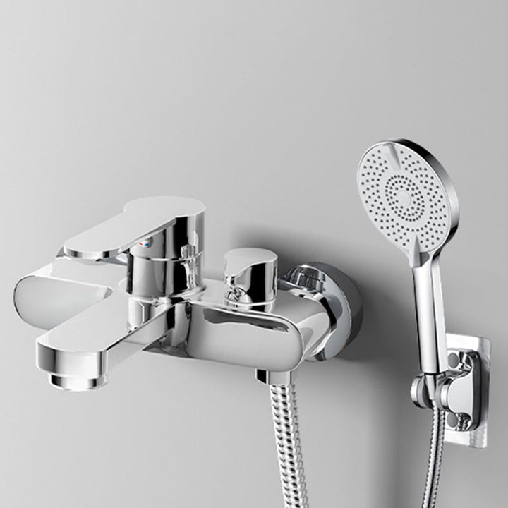 BowLift | Popular Wall-Mounted Bathtub Faucet Fixed Lever Handle Bathtub Filler Trim