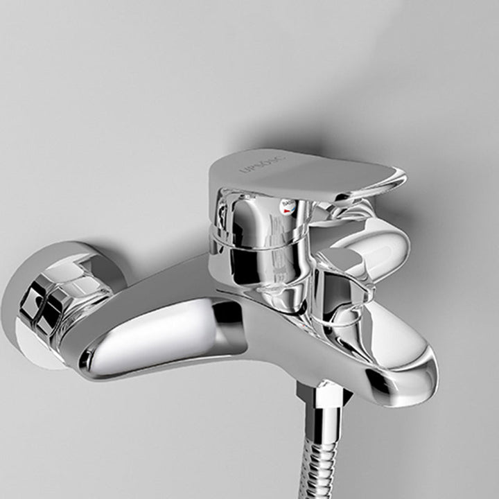 BowLift | Popular Wall-Mounted Bathtub Faucet Fixed Lever Handle Bathtub Filler Trim