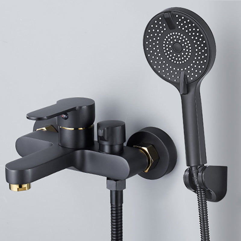BowLift | Modern Bathtub Faucet Lever Handle Wall Mounted Fixed Bathtub Faucet