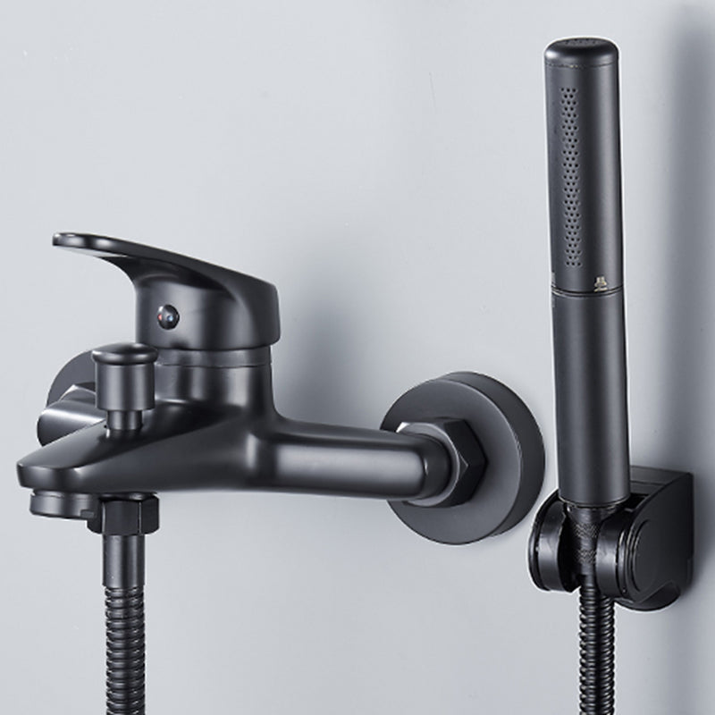 BowLift | Modern Bathtub Faucet Lever Handle Wall Mounted Fixed Bathtub Faucet