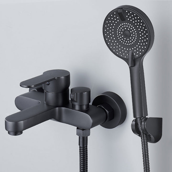 BowLift | Modern Bathtub Faucet Lever Handle Wall Mounted Fixed Bathtub Faucet