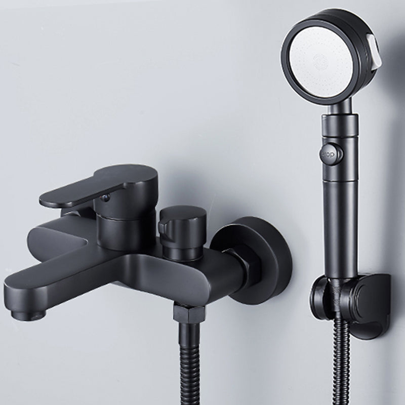 BowLift | Modern Bathtub Faucet Lever Handle Wall Mounted Fixed Bathtub Faucet