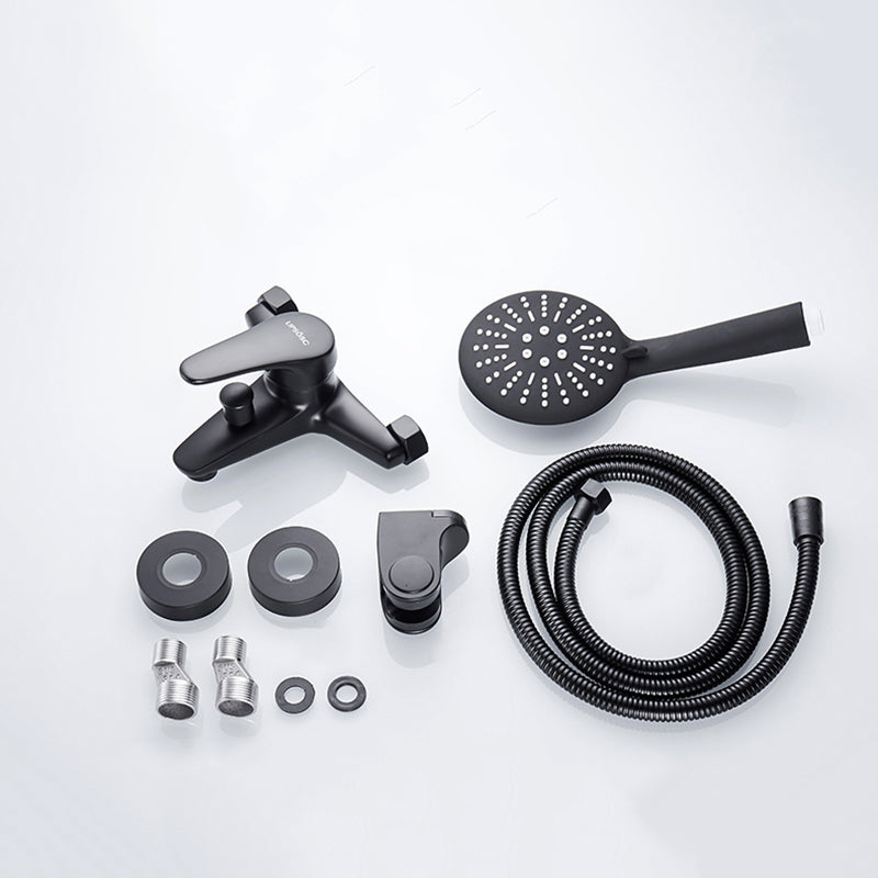 BowLift | Modern Bathtub Faucet Lever Handle Wall Mounted Fixed Bathtub Faucet