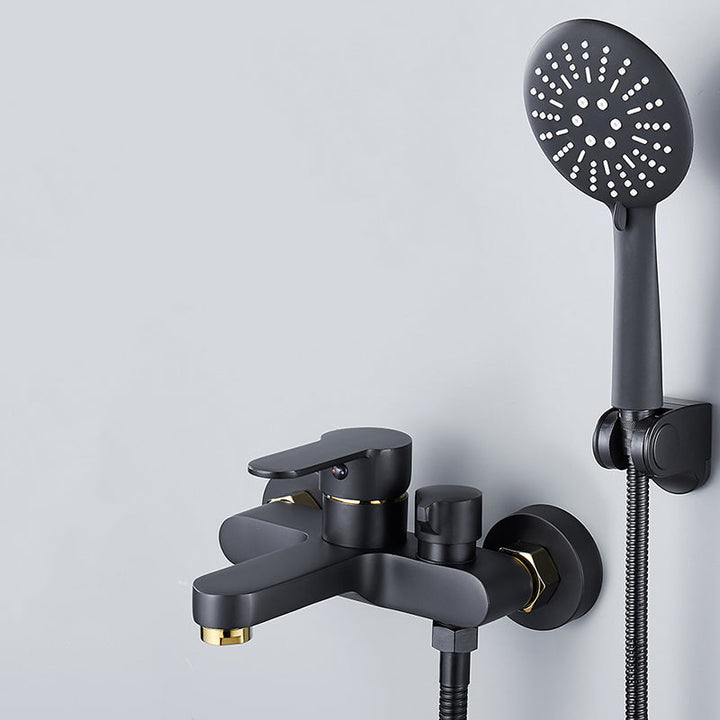 BowLift | Modern Bathtub Faucet Lever Handle Wall Mounted Fixed Bathtub Faucet