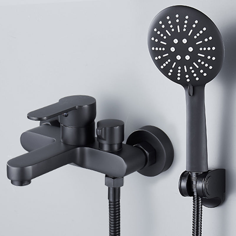 BowLift | Modern Bathtub Faucet Lever Handle Wall Mounted Fixed Bathtub Faucet