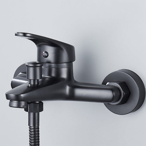 BowLift | Modern Bathtub Faucet Lever Handle Wall Mounted Fixed Bathtub Faucet