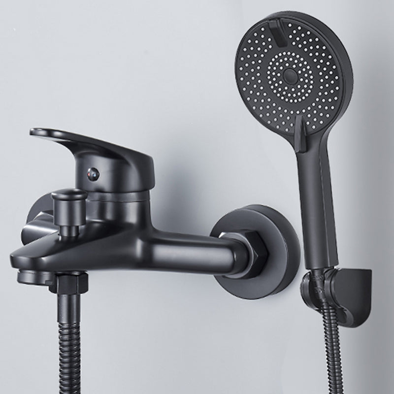 BowLift | Modern Bathtub Faucet Lever Handle Wall Mounted Fixed Bathtub Faucet